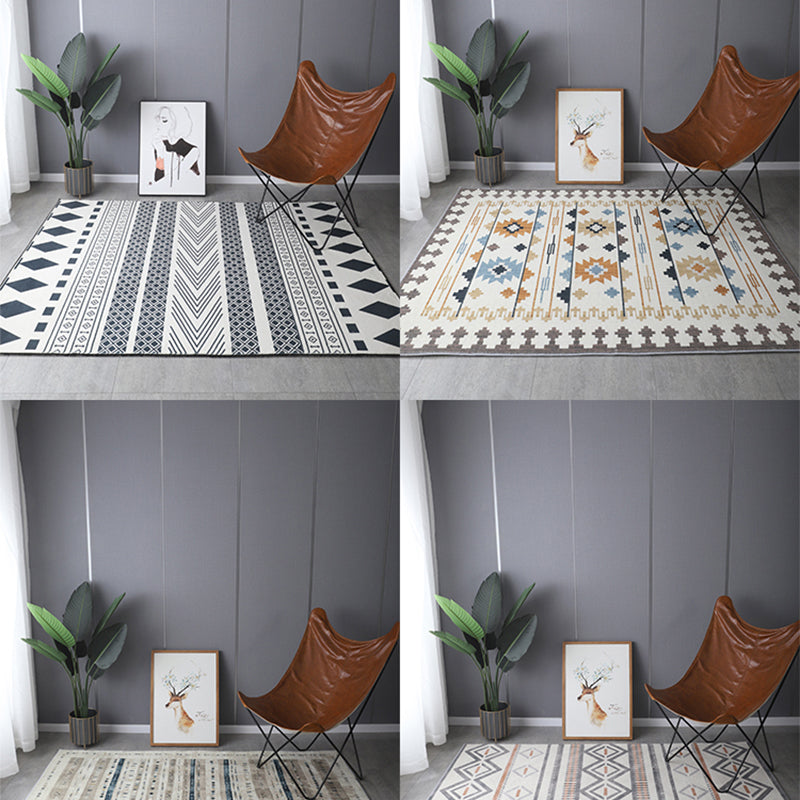 Bohemia Patterned Rug Multicolor Polypropylene Rug Non-Slip Backing Pet Friendly Washable Carpet for Sitting Room Clearhalo 'Area Rug' 'Bohemian' 'Rugs' Rug' 2141342