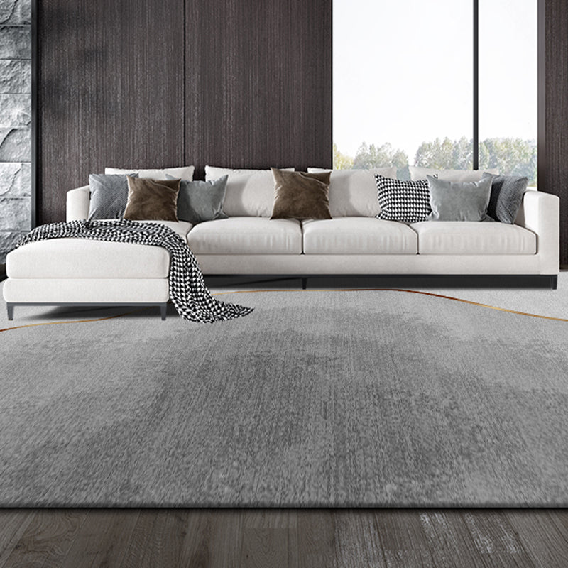 Postmodernism Abstract Area Rug Multi-Color Synthetics Rug Anti-Slip Washable Stain Resistant Rug for Great Room Grey Clearhalo 'Area Rug' 'Rug' 2170660