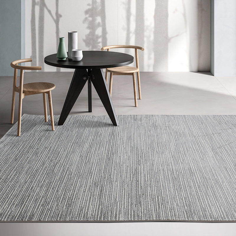 Multi-Color Ticking Stripes Rug Polypropylene Steampunk Carpet Washable Pet Friendly Anti-Slip Rug for Great Room Clearhalo 'Area Rug' 'Rug' 2170731