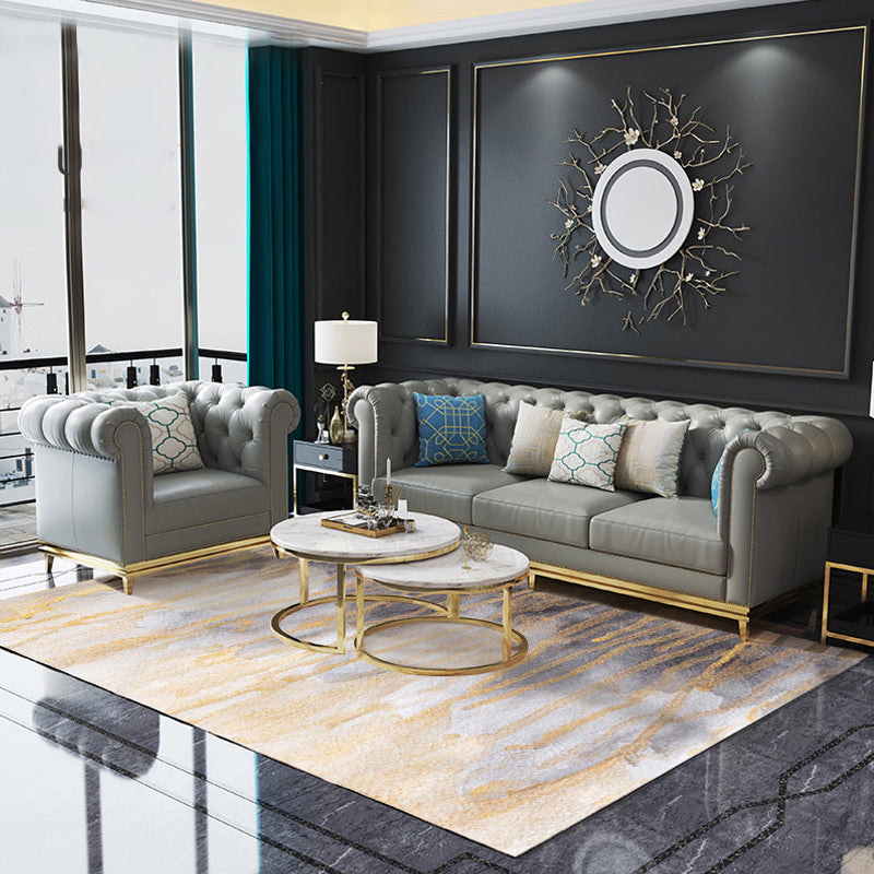 Gold Abstract Art Rug Polyester Industrial-Style Carpet Washable Pet Friendly Non-Slip Backing Rug for Home Decoration Clearhalo 'Area Rug' 'Rug' 2170745