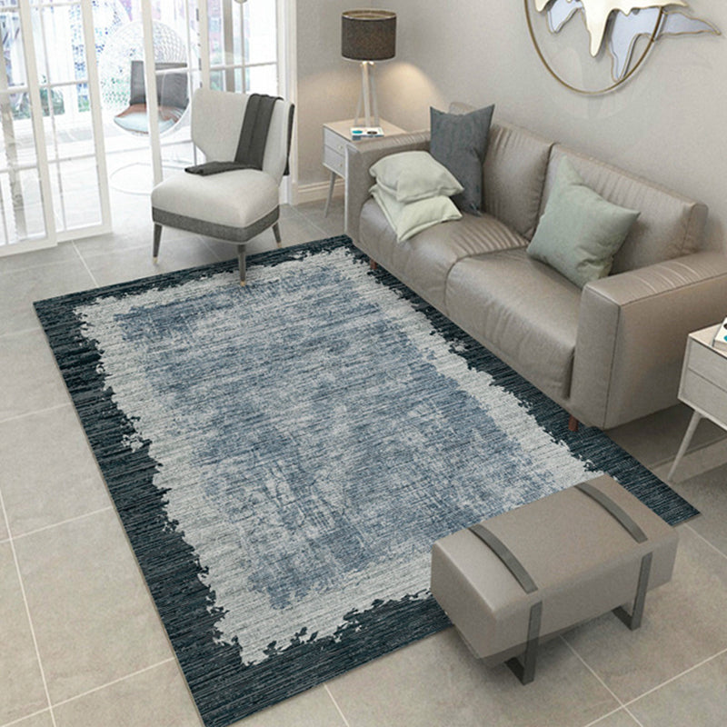 Restoration Industrial Rug Multicolor Fading Look Carpet Anti-Slip Pet Friendly Stain Resistant Rug for Drawing Room Gray-Blue Clearhalo 'Area Rug' 'Rug' 2170926