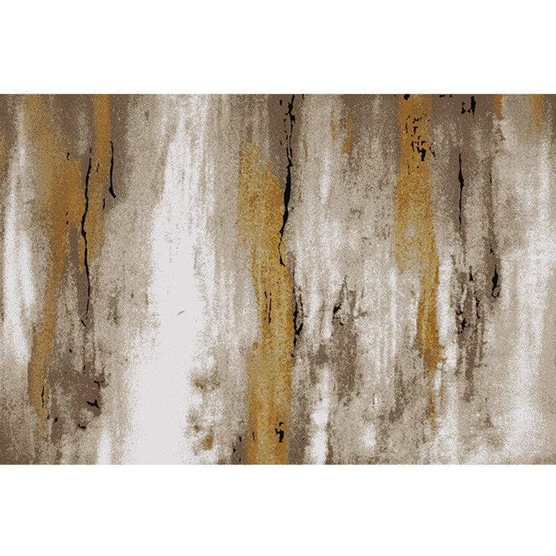 Cyberpunk Rusty Look Rug Multi Color Polypropylene Rug Stain Resistant Non-Slip Washable Area Carpet for Guest Room Brown Clearhalo 'Area Rug' 'Rug' 2171100