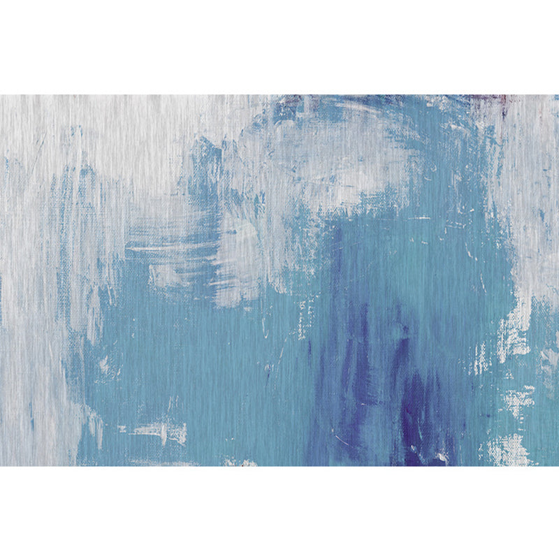 Cyberpunk Rusty Look Rug Multi Color Polypropylene Rug Stain Resistant Non-Slip Washable Area Carpet for Guest Room Blue Clearhalo 'Area Rug' 'Rug' 2171105