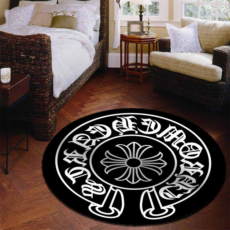 Novelty 3D Digital Printing Rug Multi Colored Cartoon Carpet Polypropylene Stain Resistant Machine Washable Non-Slip Rug for Bedroom Black Clearhalo 'Area Rug' 'Rug' 2171333