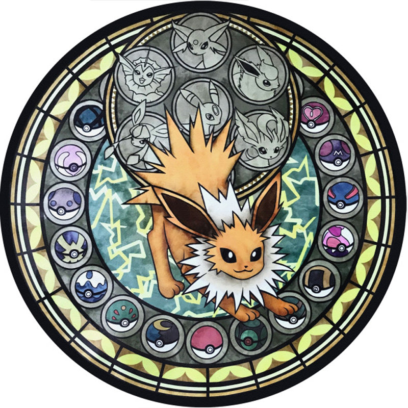 Modern 3D Anime Patterned Rug Multi Colored Polypropylene Rug Non-Slip Backing Machine Washable Pet Friendly Carpet for Kids Room Yellow Clearhalo 'Area Rug' 'Rug' 2171463