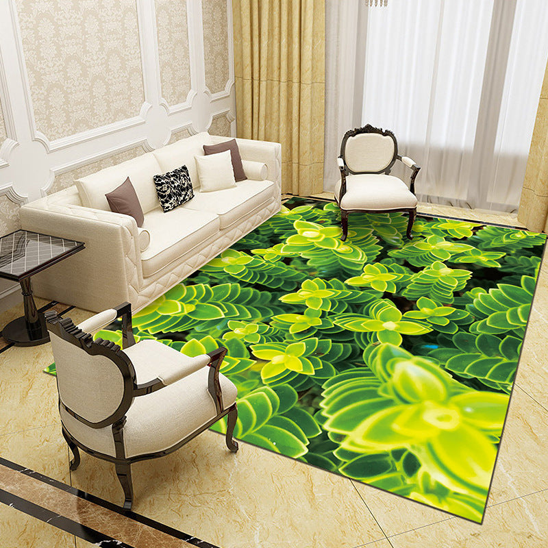 Unique Abstract Patterned Rug Multi Color Contemporary Rug Polypropylene Washable Pet Friendly Non-Slip Backing Rug for Lounge Clearhalo 'Area Rug' 'Modern' 'Rugs' Rug' 2171985