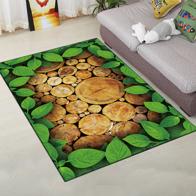 Multi-Color Modern Rug Polyester Digital Graphic Area Carpet Anti-Slip Backing Pet Friendly Washable Rug for Guest Room Clearhalo 'Area Rug' 'Rug' 2183667