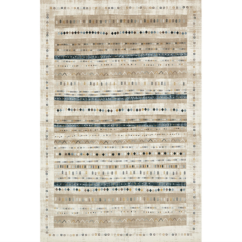 Exotic Antique Rug Multi-Color Geometric Print Rug Anti-Slip Backing Pet Friendly Machine Washable Rug for Great Room Grey Clearhalo 'Area Rug' 'Rugs' 'Shabby Chic' Rug' 2184807