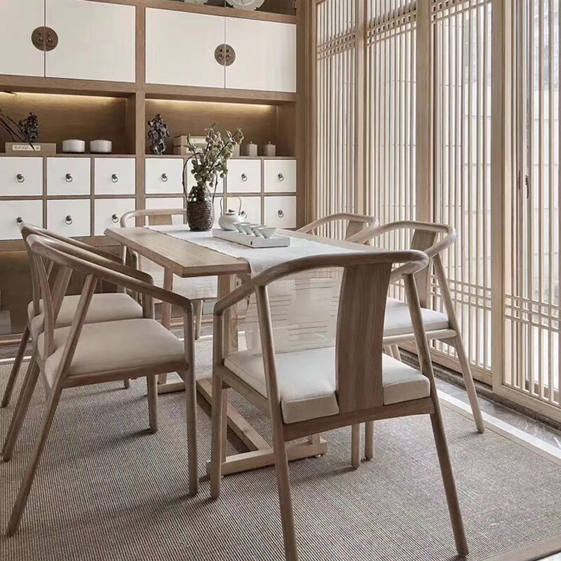 Chinoiserie Bedroom Rug Multi-Colored Plain Indoor Rug Jute Natural Fiber Easy Care Rug with Border Clearhalo 'Area Rug' 'Rug' 2198876