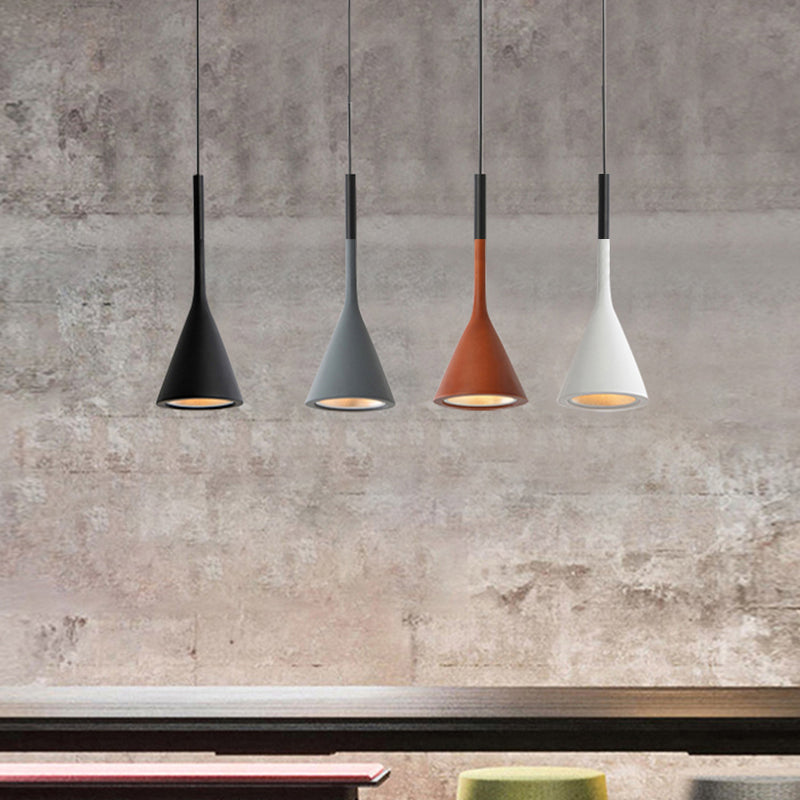 Resin Geometric Shade Hanging Lamp Modern Style 1 Bulb Ceiling Lighting for Bedroom Clearhalo 'Ceiling Lights' 'Lighting' 'Pendant Lights' 2205480_03a76471-7c83-4cbd-a929-0ca694ad4d06