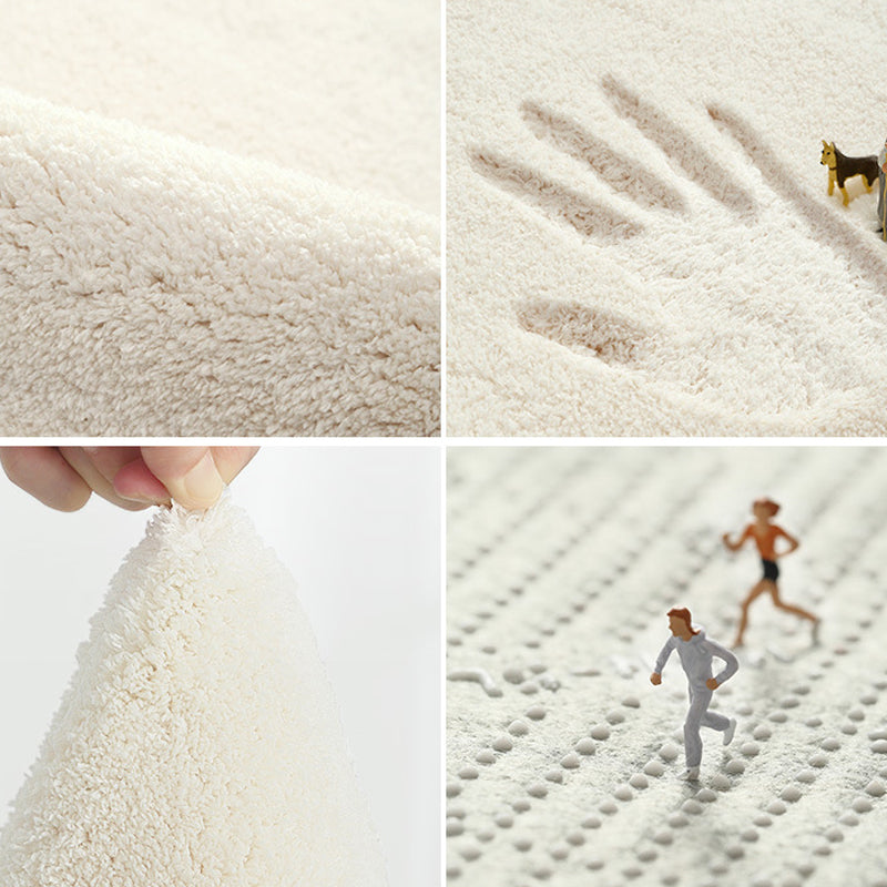 Multi Colored Nursery Rug Novelty Cartoon Animal Pattern Carpet Polyster Non-Slip Backing Machine Washable Rug Clearhalo 'Area Rug' 'Rug' 2207942