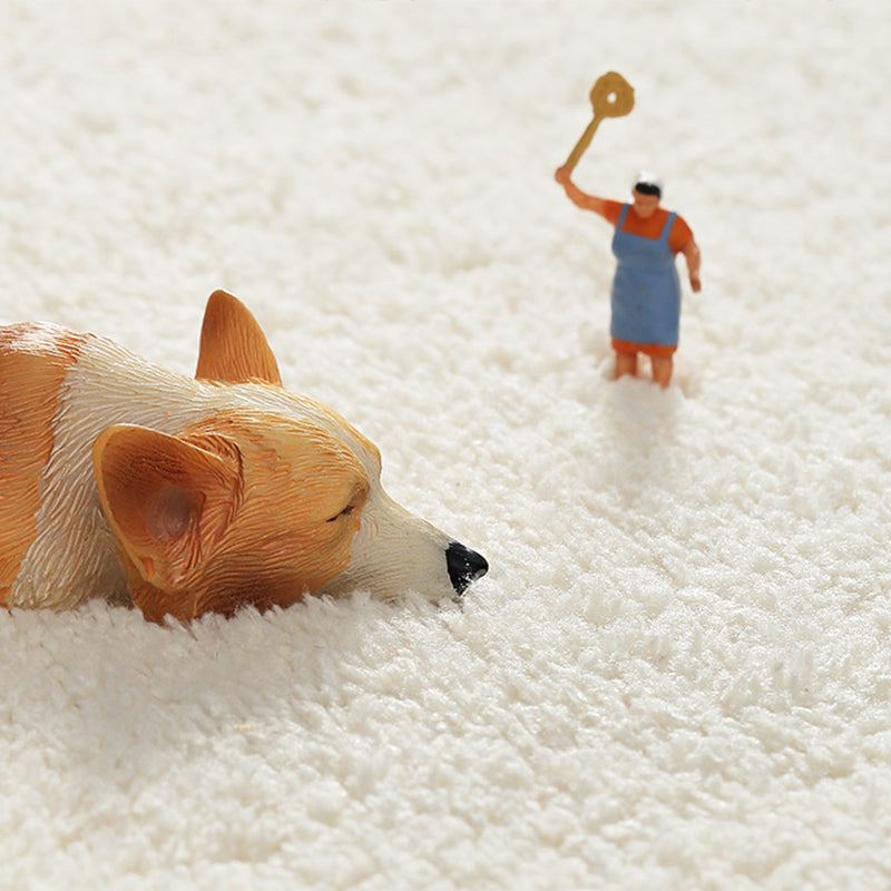 Multi Colored Cute Rug Polypropylene Cartoon Animal Pattern Carpet Anti-Slip Washable Area Rug for Kids Bedroom Clearhalo 'Area Rug' 'Rug' 2208105