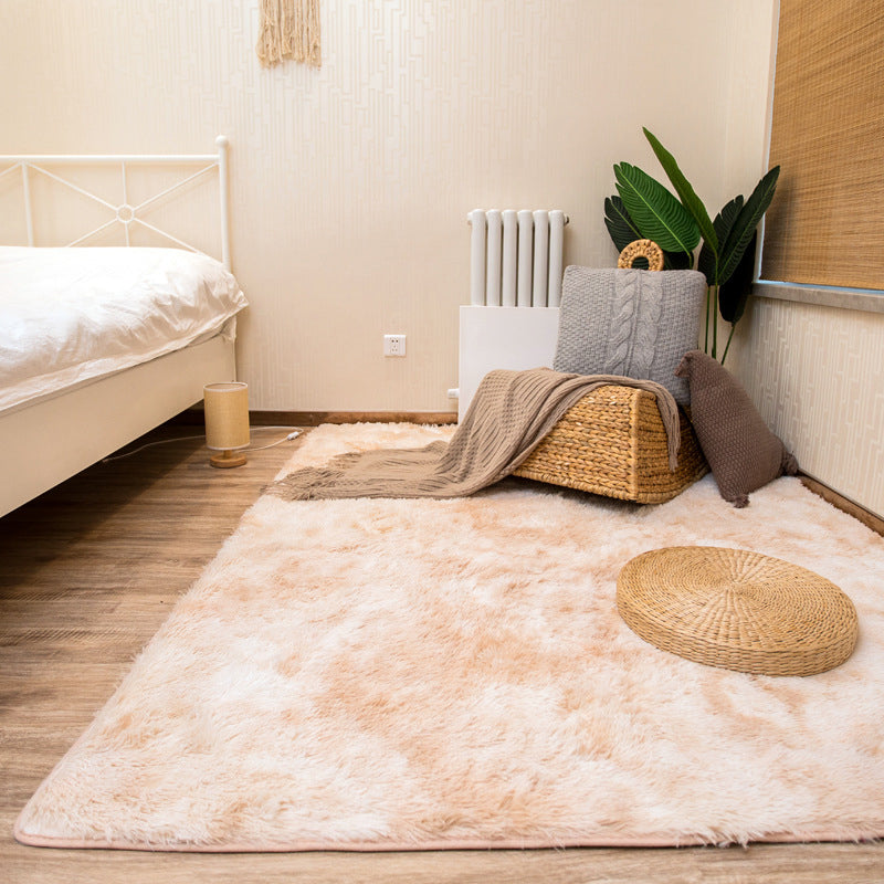 Casual Home Decoration Rug Multi-Color Solid Area Rug Fluffy Easy Care Pet Friendly Carpet Clearhalo 'Area Rug' 'Casual' 'Rugs' Rug' 2208492