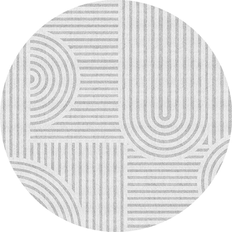 Modern Home Decoration Rug Multicolor Abstract Pattern Area Carpet Polyster Anti-Slip Machine Washable Rug Grey Clearhalo 'Area Rug' 'Rug' 2213316