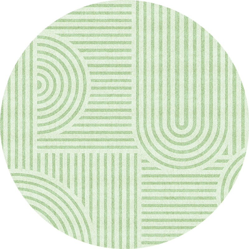 Modern Home Decoration Rug Multicolor Abstract Pattern Area Carpet Polyster Anti-Slip Machine Washable Rug Green Clearhalo 'Area Rug' 'Rug' 2213321