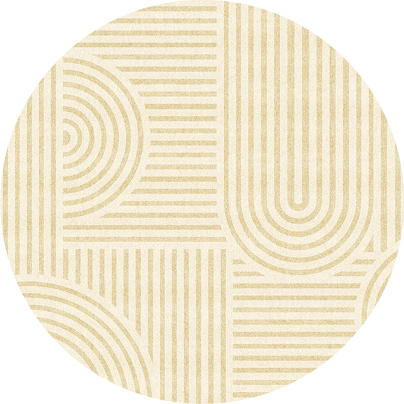 Modern Home Decoration Rug Multicolor Abstract Pattern Area Carpet Polyster Anti-Slip Machine Washable Rug Yellow Clearhalo 'Area Rug' 'Rug' 2213323