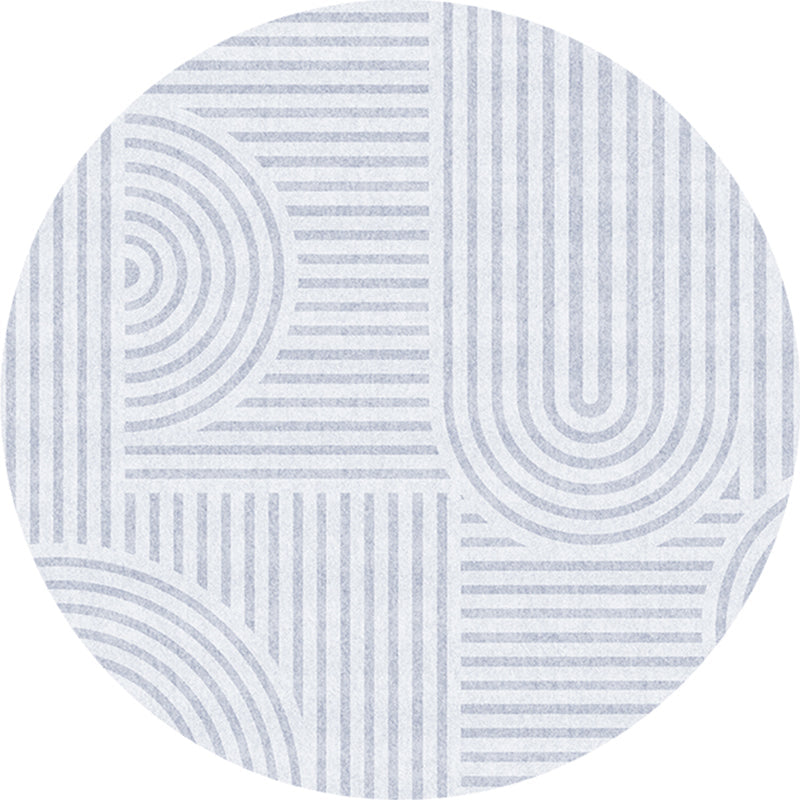 Modern Home Decoration Rug Multicolor Abstract Pattern Area Carpet Polyster Anti-Slip Machine Washable Rug Blue Clearhalo 'Area Rug' 'Rug' 2213326