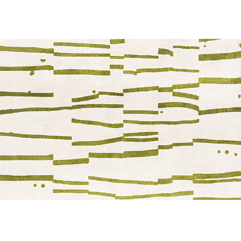 Creative Decoration Rug Multi Colored Abstract Printed Indoor Rug Synthetics Anti-Slip Backing Pet Friendly Carpet Olive Green Clearhalo 'Area Rug' 'Rug' 2213462