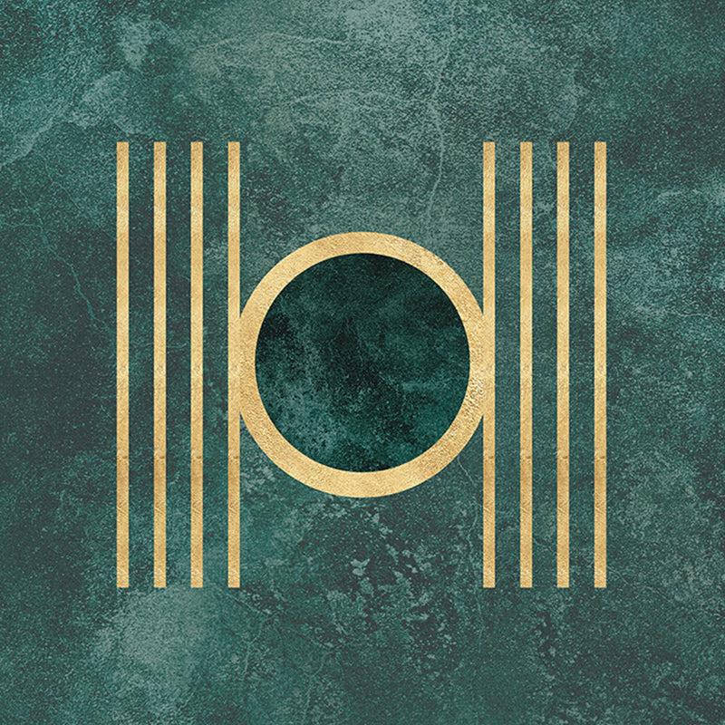 Nordic Geometric Print Rug Multi-Color Cotton Blend Carpet Non-Slip Backing Machine Washable Rug for Room Blackish Green Clearhalo 'Area Rug' 'Rug' 2213554