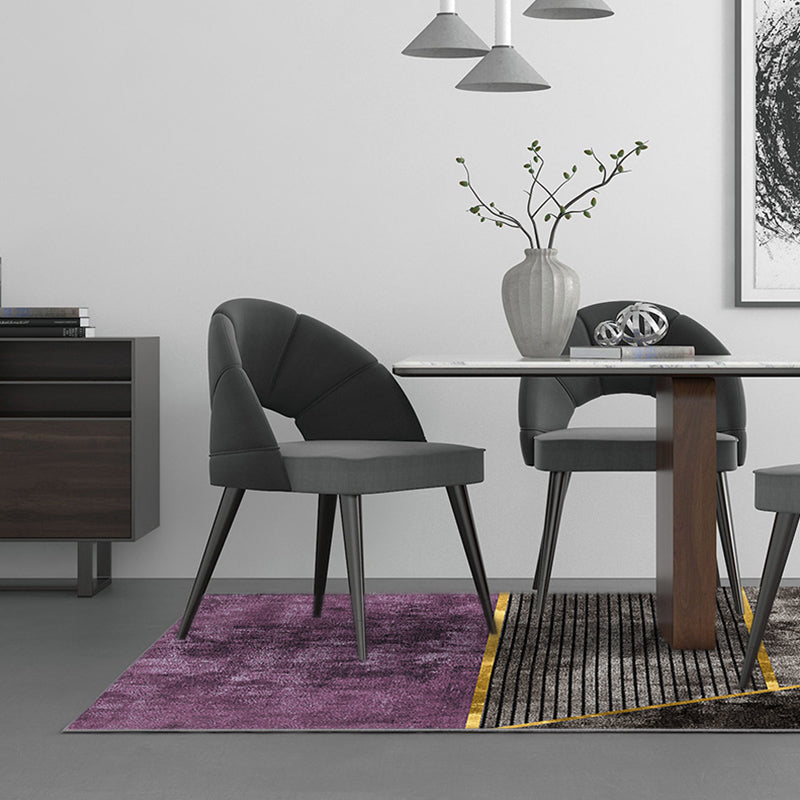 Modern Home Decoration Rug Multi Colored Geometric Pattern Indoor Rug Cotton Blend Non-Slip Pet Friendly Carpet Clearhalo 'Area Rug' 'Rug' 2213850