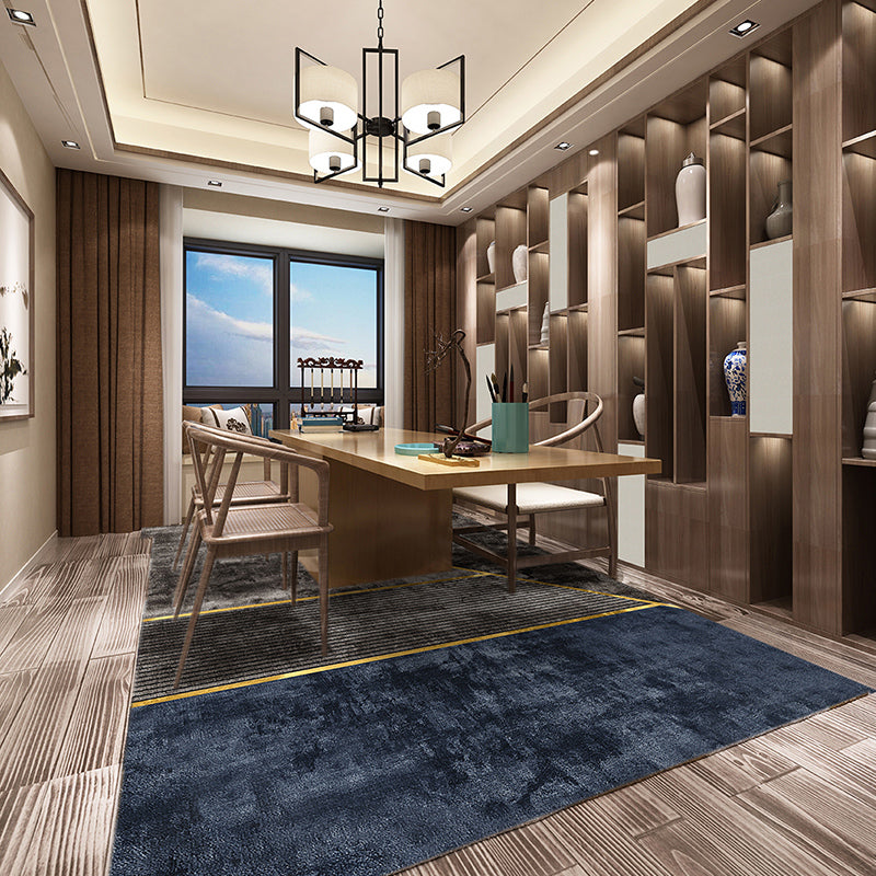 Modern Home Decoration Rug Multi Colored Geometric Pattern Indoor Rug Cotton Blend Non-Slip Pet Friendly Carpet Clearhalo 'Area Rug' 'Rug' 2213852