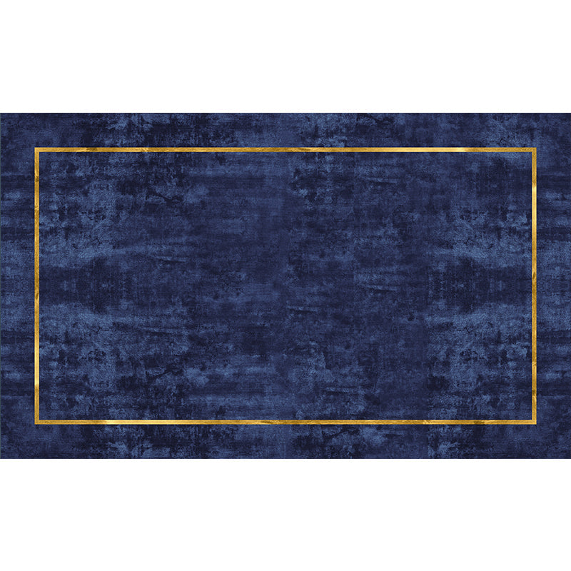 Modern Parlor Rug Multi-Colored Geo Patterned Rug Cotton Blend Non-Slip Backing Pet Friendly Carpet Light Blue Clearhalo 'Area Rug' 'Rug' 2213936