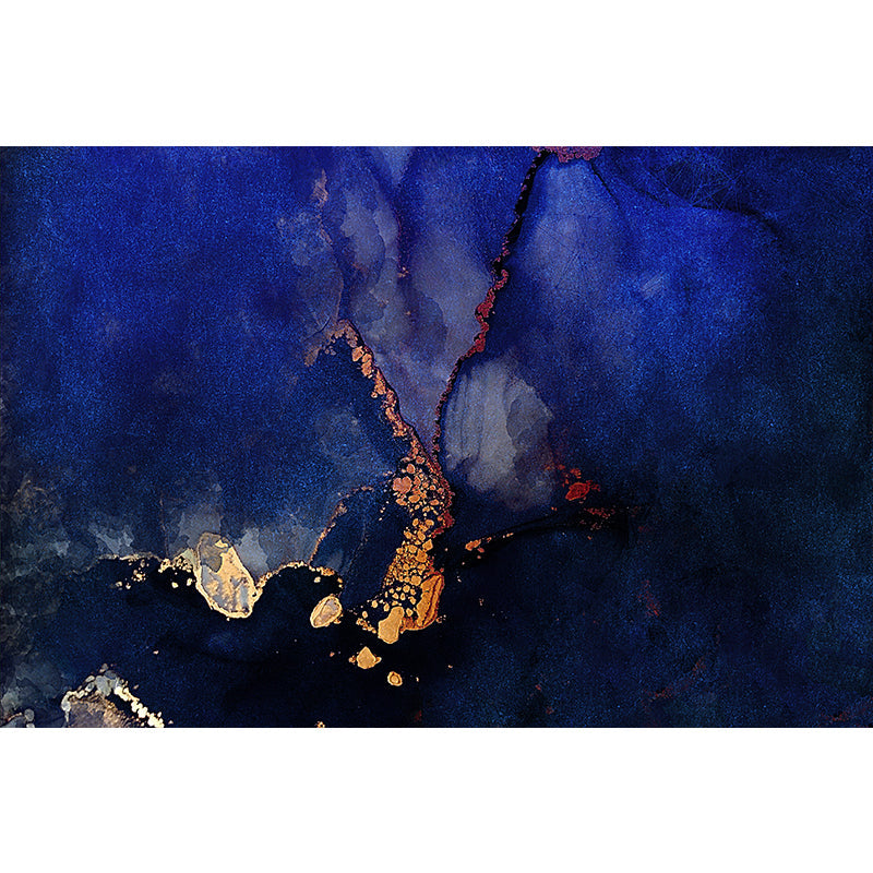 Modern Parlor Rug Multi-Colored Geo Patterned Rug Cotton Blend Non-Slip Backing Pet Friendly Carpet Dark Blue Clearhalo 'Area Rug' 'Rug' 2213942