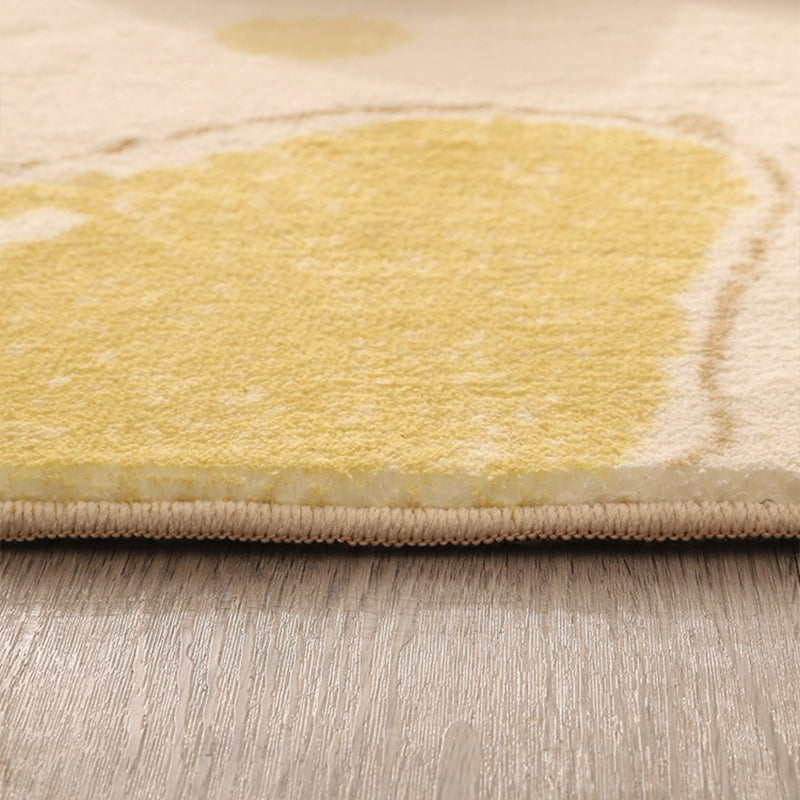 Multi Color Comfort Rug Polypropylene Cartoon Pattern Carpet Non-Slip Backing Easy Care Washable Rug for Kids Clearhalo 'Area Rug' 'Rug' 2214076