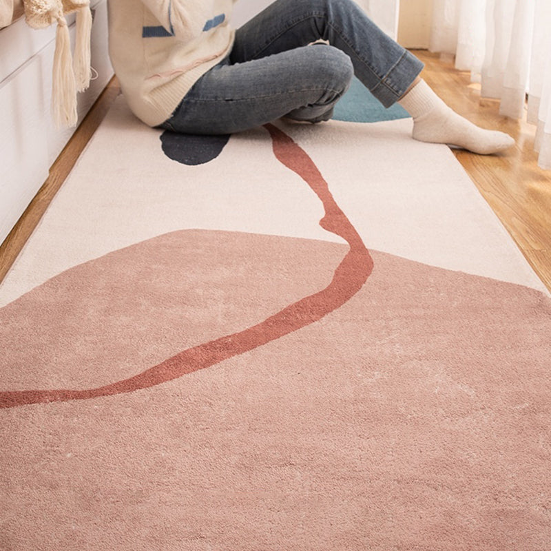 Multi Color Decoration Rug Relaxing Color Block Area Rug Polypropylene Pet Friendly Washable Non-Slip Carpet Clearhalo 'Area Rug' 'Rug' 2214504