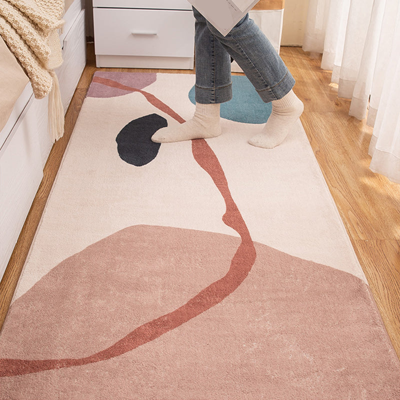 Multi Color Decoration Rug Relaxing Color Block Area Rug Polypropylene Pet Friendly Washable Non-Slip Carpet Clearhalo 'Area Rug' 'Rug' 2214507