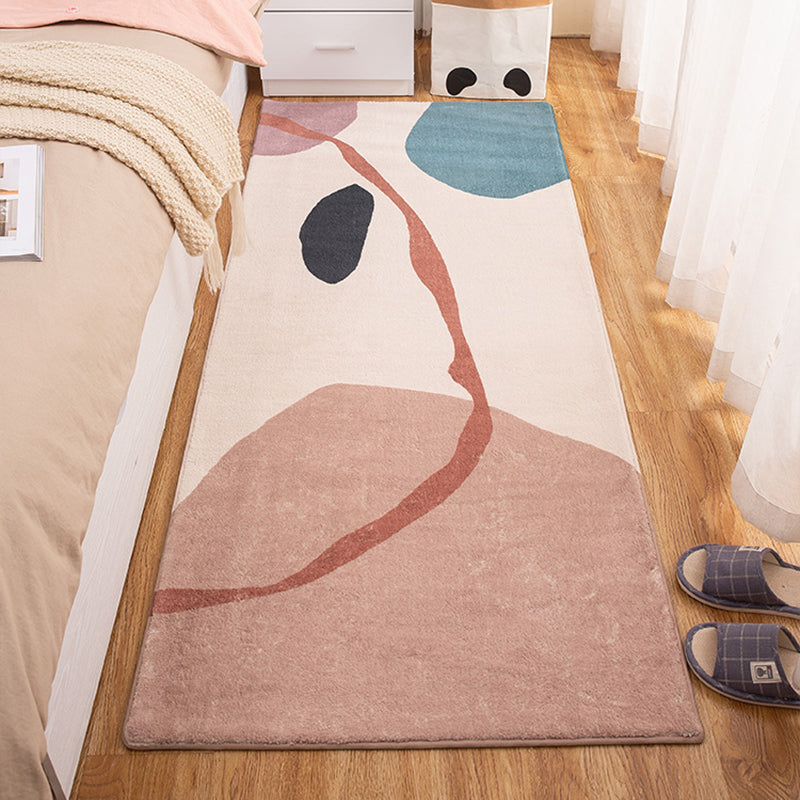 Multi Color Decoration Rug Relaxing Color Block Area Rug Polypropylene Pet Friendly Washable Non-Slip Carpet Clearhalo 'Area Rug' 'Rug' 2214509