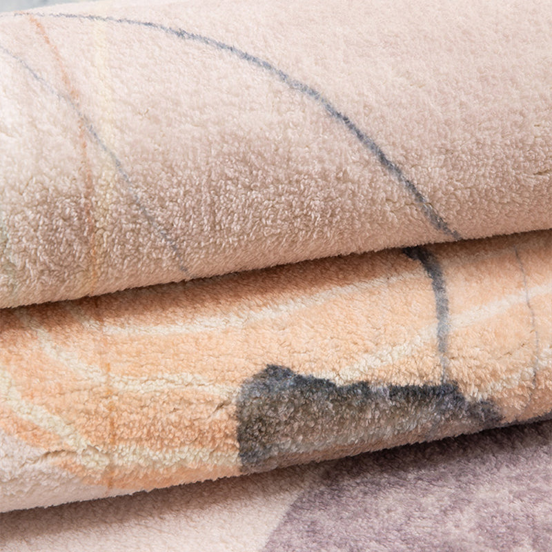 Multi Color Decoration Rug Relaxing Color Block Area Rug Polypropylene Pet Friendly Washable Non-Slip Carpet Clearhalo 'Area Rug' 'Rug' 2214513