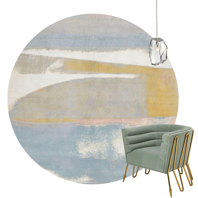 Multi-Color Luxury Rug Synthetics Geometric Pattern Indoor Rug Anti-Slip Backing Machine Washable Carpet for Room Clearhalo 'Area Rug' 'Rug' 2214812