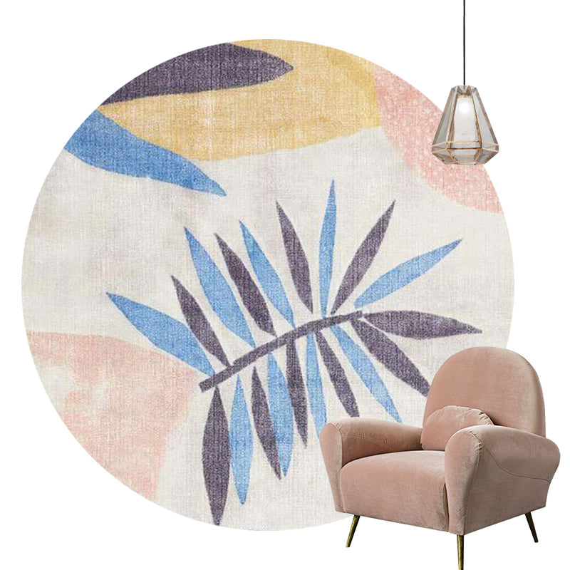 Multi-Color Luxury Rug Synthetics Geometric Pattern Indoor Rug Anti-Slip Backing Machine Washable Carpet for Room Blue Clearhalo 'Area Rug' 'Rug' 2214813