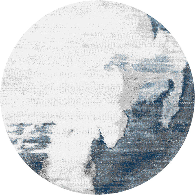 Multicolor Home Decor Rug Unique Abstract Patterned Area Carpet Synthetics Washable Pet Friendly Rug Blue Clearhalo 'Area Rug' 'Rug' 2214864