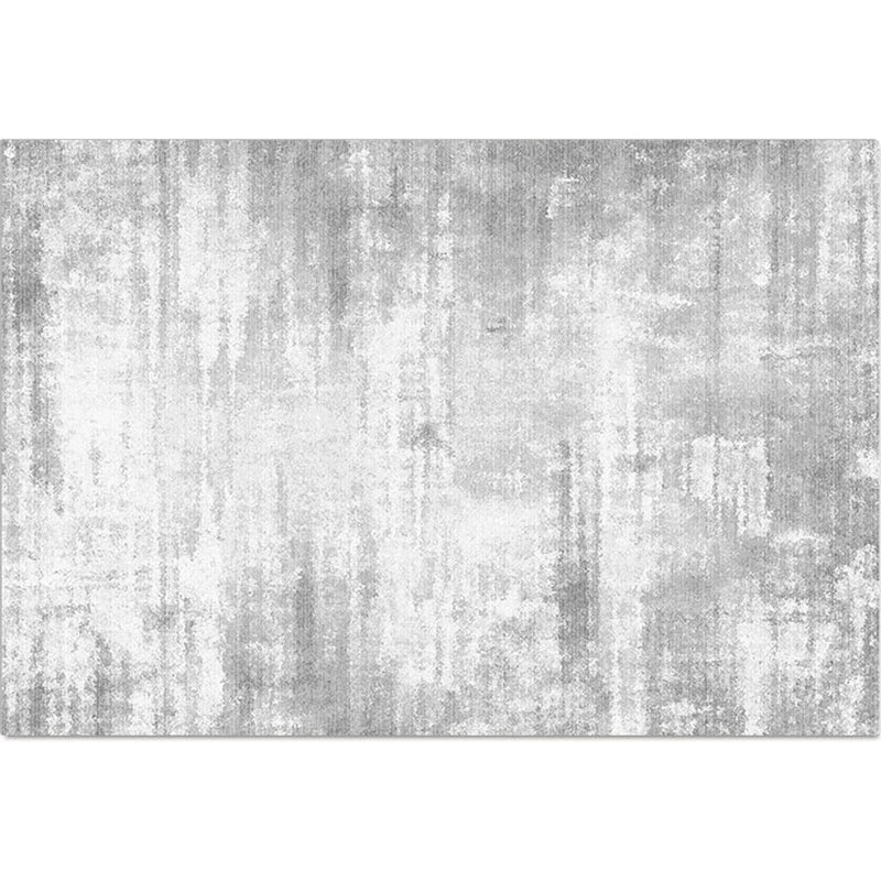 Multi-Color Simplicity Rug Cotton Blend Abstract Printed Area Carpet Anti-Slip Washable Indoor Rug for Parlor Light Gray Clearhalo 'Area Rug' 'Rug' 2215043