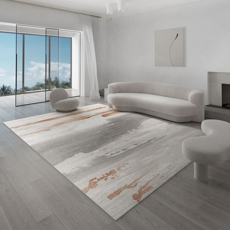 Cyberpunk Home Decoration Rug Multi Color Abstract Print Indoor Rug Cotton Blend Pet Friendly Non-Slip Carpet Clearhalo 'Area Rug' 'Rug' 2215088