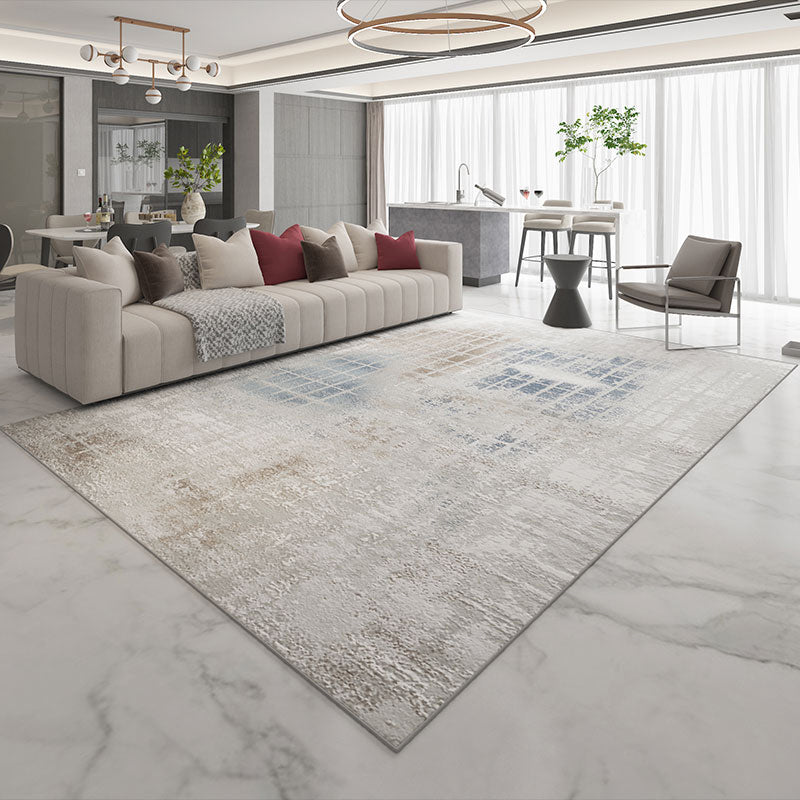 Cyberpunk Home Decoration Rug Multi Color Abstract Print Indoor Rug Cotton Blend Pet Friendly Non-Slip Carpet Clearhalo 'Area Rug' 'Rug' 2215093