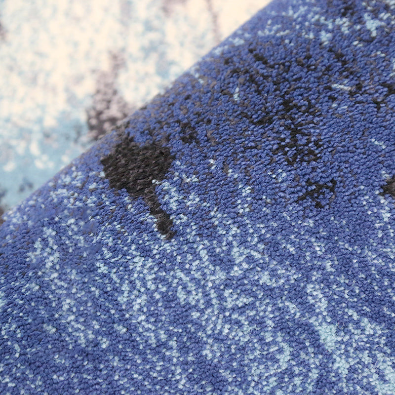 Multi Colored Creative Rug Synthetics Abstract Printed Carpet Anti-Slip Backing Washable Indoor Rug for Living Room Clearhalo 'Area Rug' 'Rug' 2215137