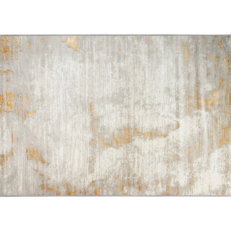 Simplicity Abstract Rug Multi Colored Synthetics Area Rug Anti-Slip Easy Care Carpet for Home Decor Golden Clearhalo 'Area Rug' 'Rug' 2215307