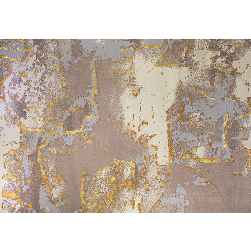 Multi-Color Novelty Rug Cotton Blend Abstract Printed Area Rug Pet Friendly Machine Washable Carpet for Decor Gray-Blue Clearhalo 'Area Rug' 'Rug' 2215569