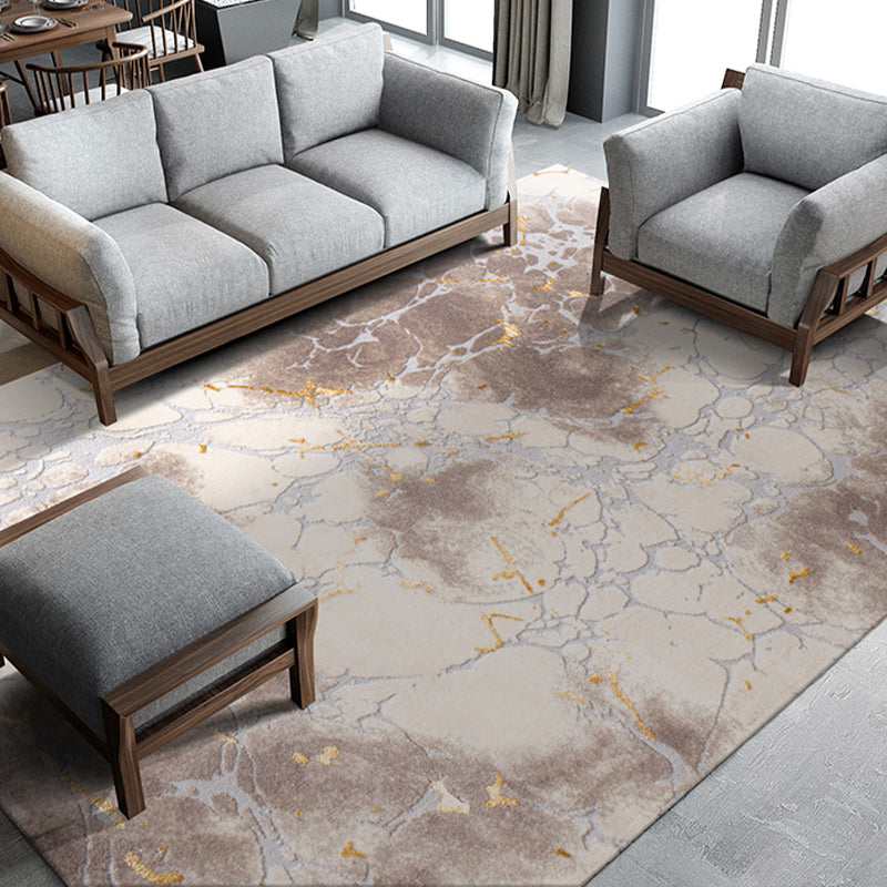 Multi-Color Novelty Rug Cotton Blend Abstract Printed Area Rug Pet Friendly Machine Washable Carpet for Decor Clearhalo 'Area Rug' 'Rug' 2215575