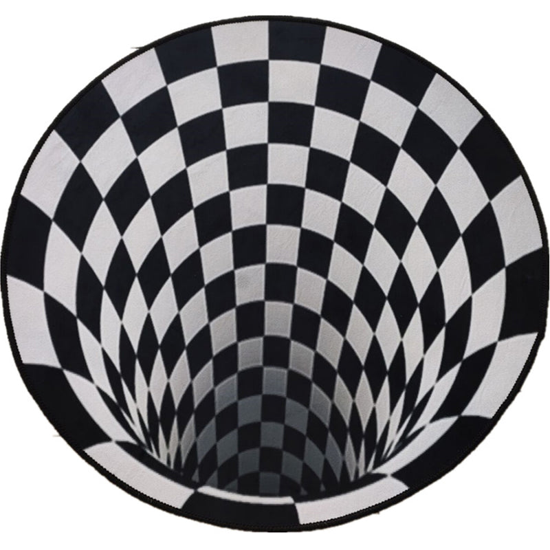 Trendy Home Decor Rug Multicolor 3D Geo Printed Area Rug Polyster Easy Care Machine Washable Carpet Clearhalo 'Area Rug' 'Rug' 2215691