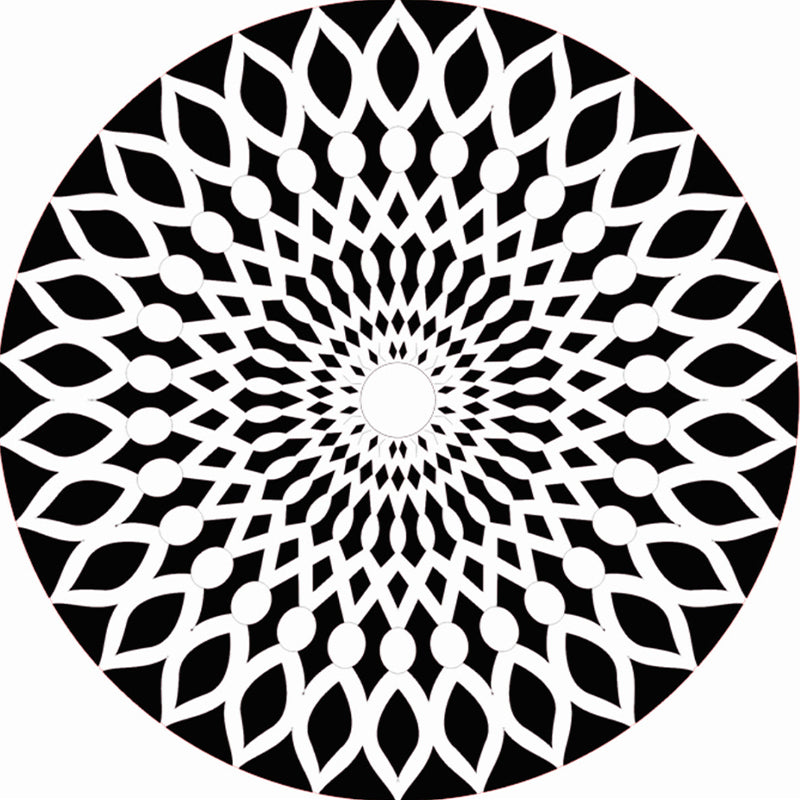 Multicolor Living Room Rug Funky 3D Geometric Indoor Rug Synthetics Non-Slip Backing Washable Carpet Clearhalo 'Area Rug' 'Rug' 2215740