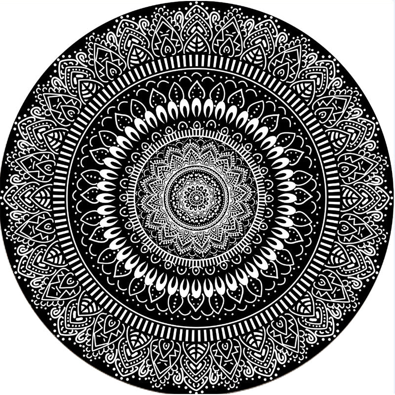 Multicolor Living Room Rug Funky 3D Geometric Indoor Rug Synthetics Non-Slip Backing Washable Carpet Clearhalo 'Area Rug' 'Rug' 2215752