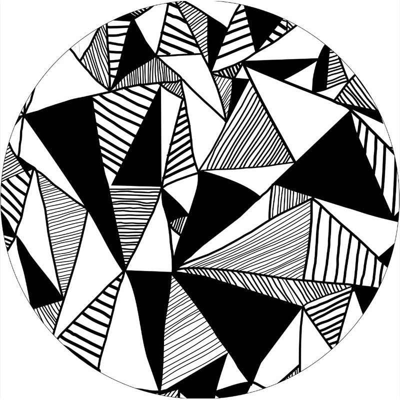 Multicolor Living Room Rug Funky 3D Geometric Indoor Rug Synthetics Non-Slip Backing Washable Carpet Clearhalo 'Area Rug' 'Rug' 2215753