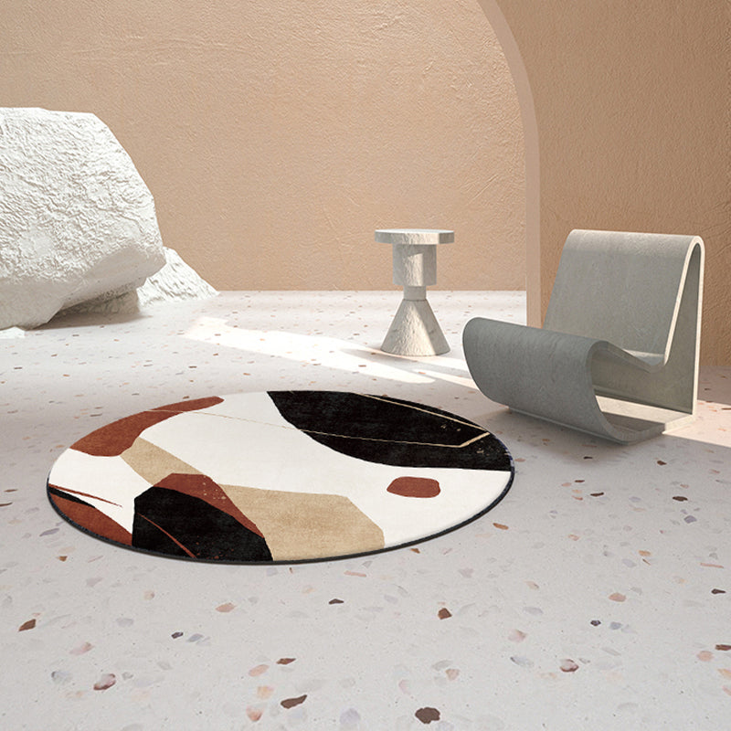 Simple Multicolor Contemporary Rug Cotton Blend Color Block Indoor Rug Anti-Slip Backing Easy Care Carpet for Decor Clearhalo 'Area Rug' 'Rug' 2216052