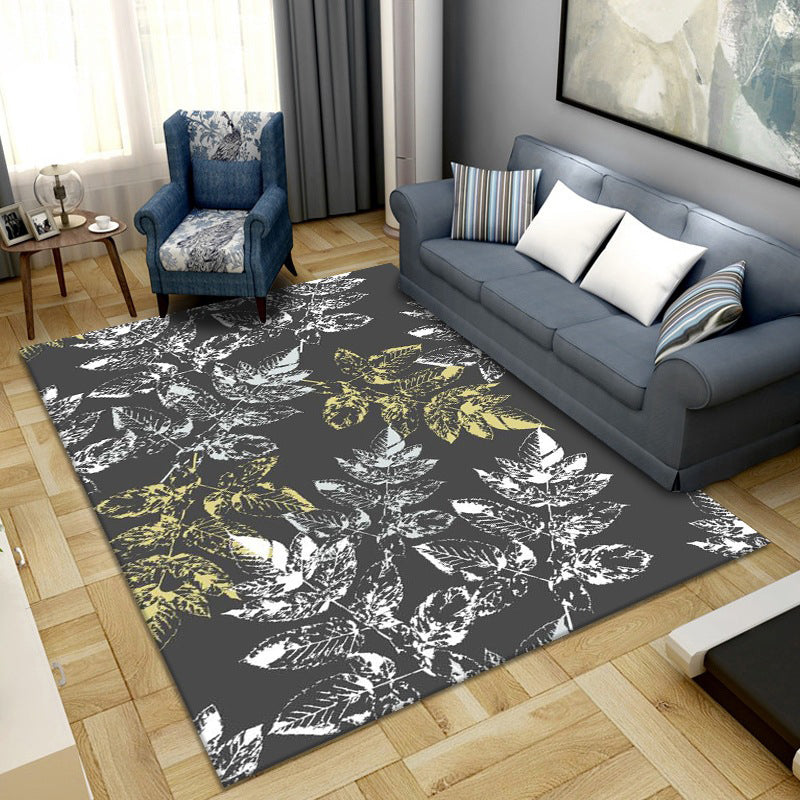 Simple Color Block Rug Multi-Color Synthetics Area Carpet Non-Slip Backing Washable Easy Care Rug for Living Room Clearhalo 'Area Rug' 'Rug' 2216091