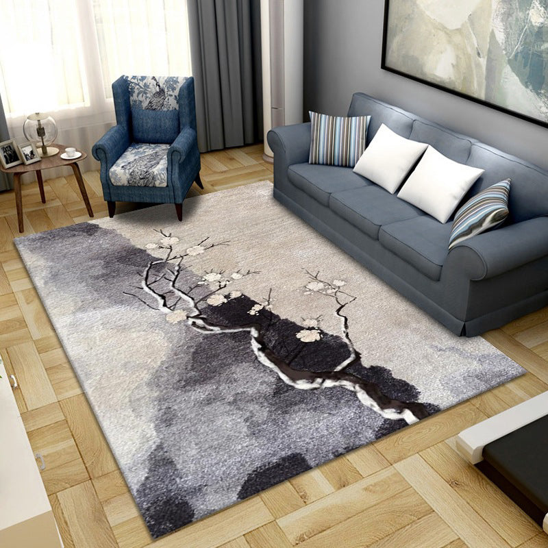 Simple Color Block Rug Multi-Color Synthetics Area Carpet Non-Slip Backing Washable Easy Care Rug for Living Room Clearhalo 'Area Rug' 'Rug' 2216103