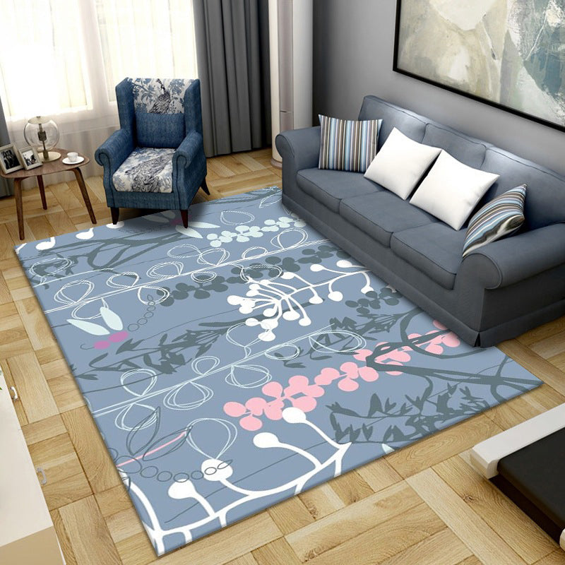 Simple Color Block Rug Multi-Color Synthetics Area Carpet Non-Slip Backing Washable Easy Care Rug for Living Room Clearhalo 'Area Rug' 'Rug' 2216107